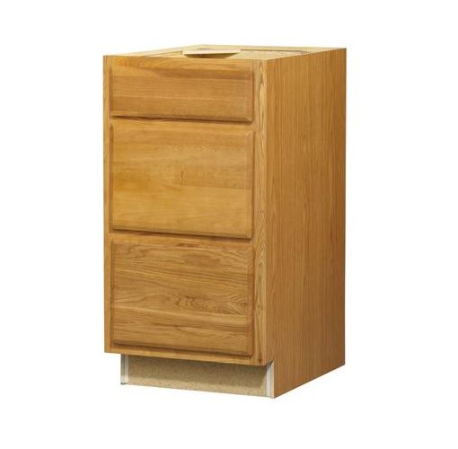 18in 3-Drawer Base Cabinet