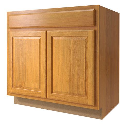 33in Standard 2-Door Sink Base Cabinet