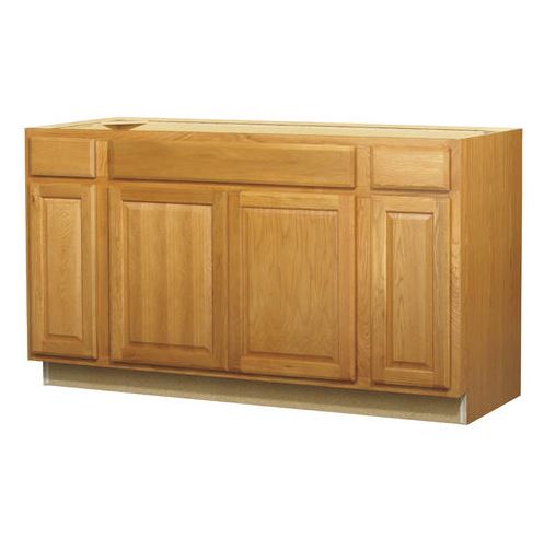 60in Standard 4-Door Sink Base Cabinet