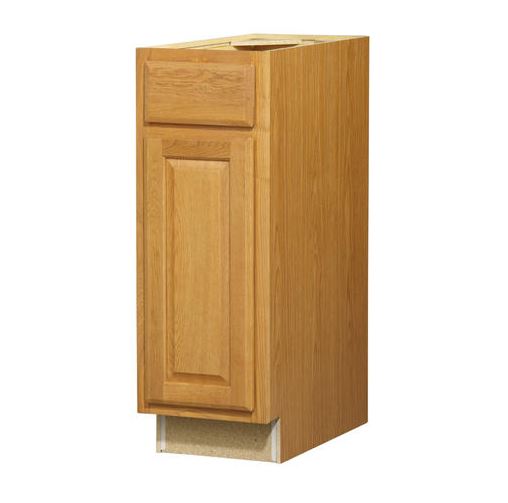 12in Standard 1-DoorDrawer Base Cabinet