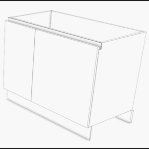 45in Right Blind Corner Base Cabinet