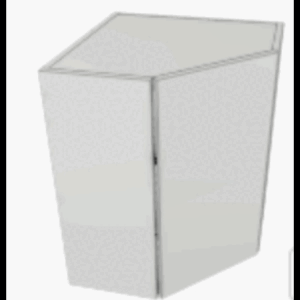 24in Diagonal 45 Degree Corner Wall Cabinet