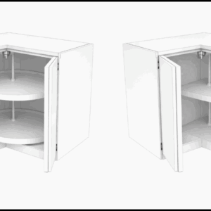 36in Right Easy-Reach Corner Base Cabinet - Image 4
