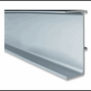 GOLA 96in PROFILE FOR HORIZONTAL SINGLE ANODIZED BRUSHED