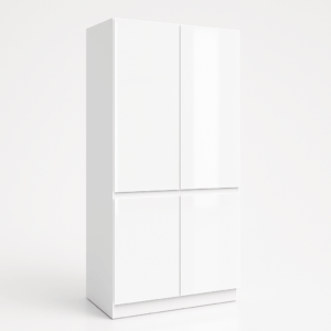 36in Standard 4-Doors Tall Utility Cabinet