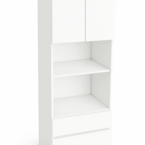 30in 2-Doors / 2-Drawers Tall Utility Cabinet